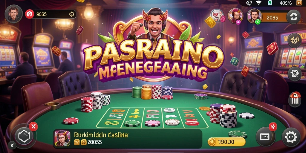 Tampilan permainan Kasino 8055 yang menarik dan interaktif.