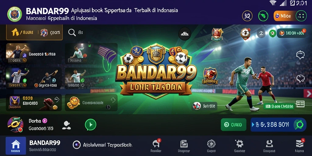 Tampilan antarmuka BANDAR99 yang menarik dan mudah dinavigasi.