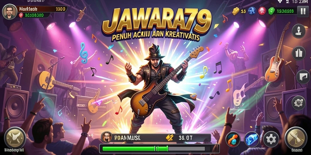 Tampilan menarik dari gameplay JAWARA79 yang menyenangkan.