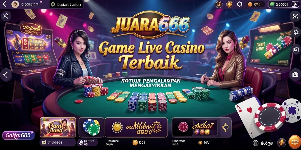 Tampilan gameplay JUARA666 yang mengasyikkan dan interaktif.