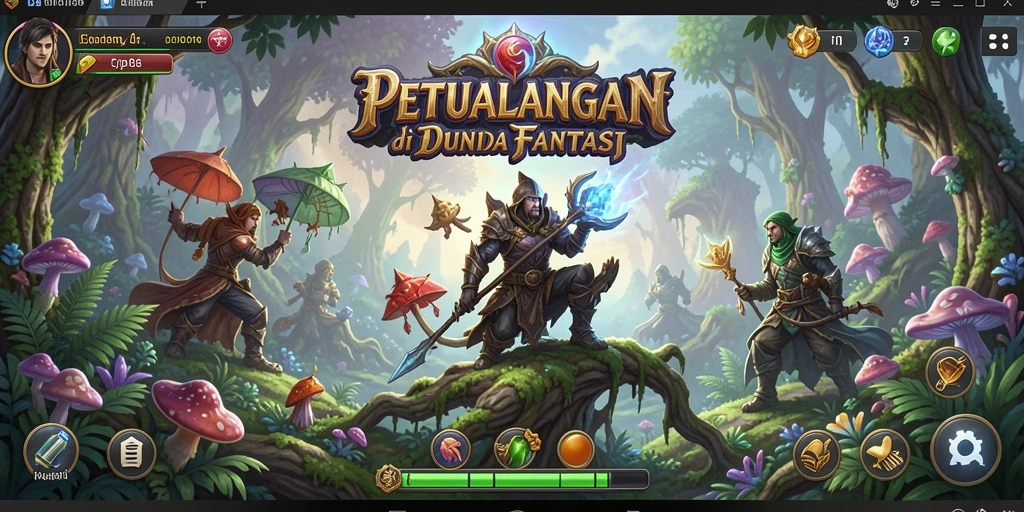 Screenshot menampilkan gameplay dinamis dan karakter beragam RI188.