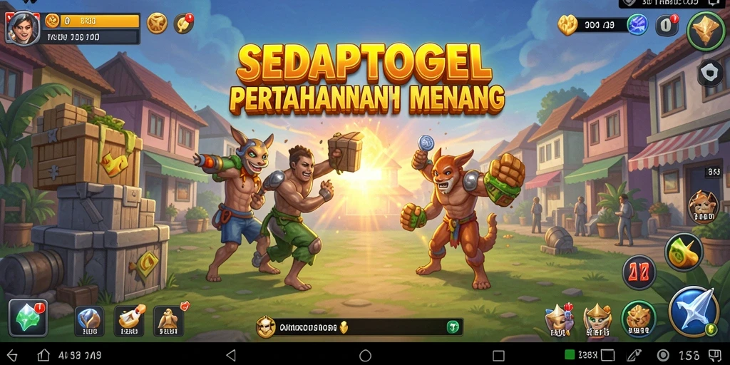 Tampilan gameplay SEDAPTOGEL yang menarik dan penuh strategi.