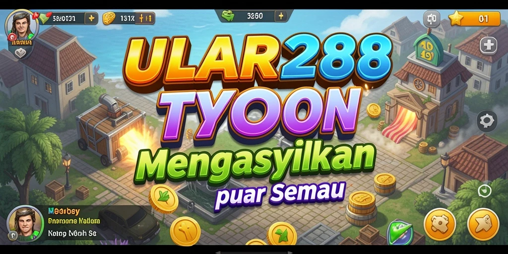Gameplay Tycoon yang menantang dan seru di ULAR288.